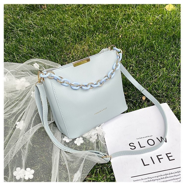 Free Shipping 2025 New Designer Bag Luxury Wallet Fashion Chain Handbag Trendy High-quality Bucket Bag Multifunctional Shoulder Bag
