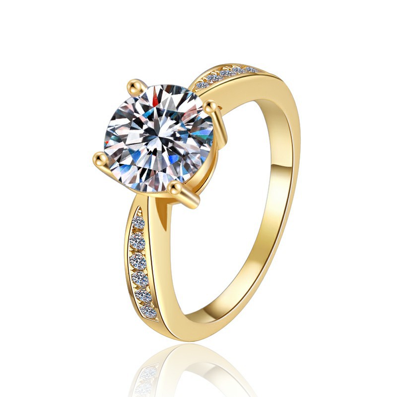 Timeless Classic Design of a Solitaire Pendant Necklace Featuring Sparkling Simulated Diamonds