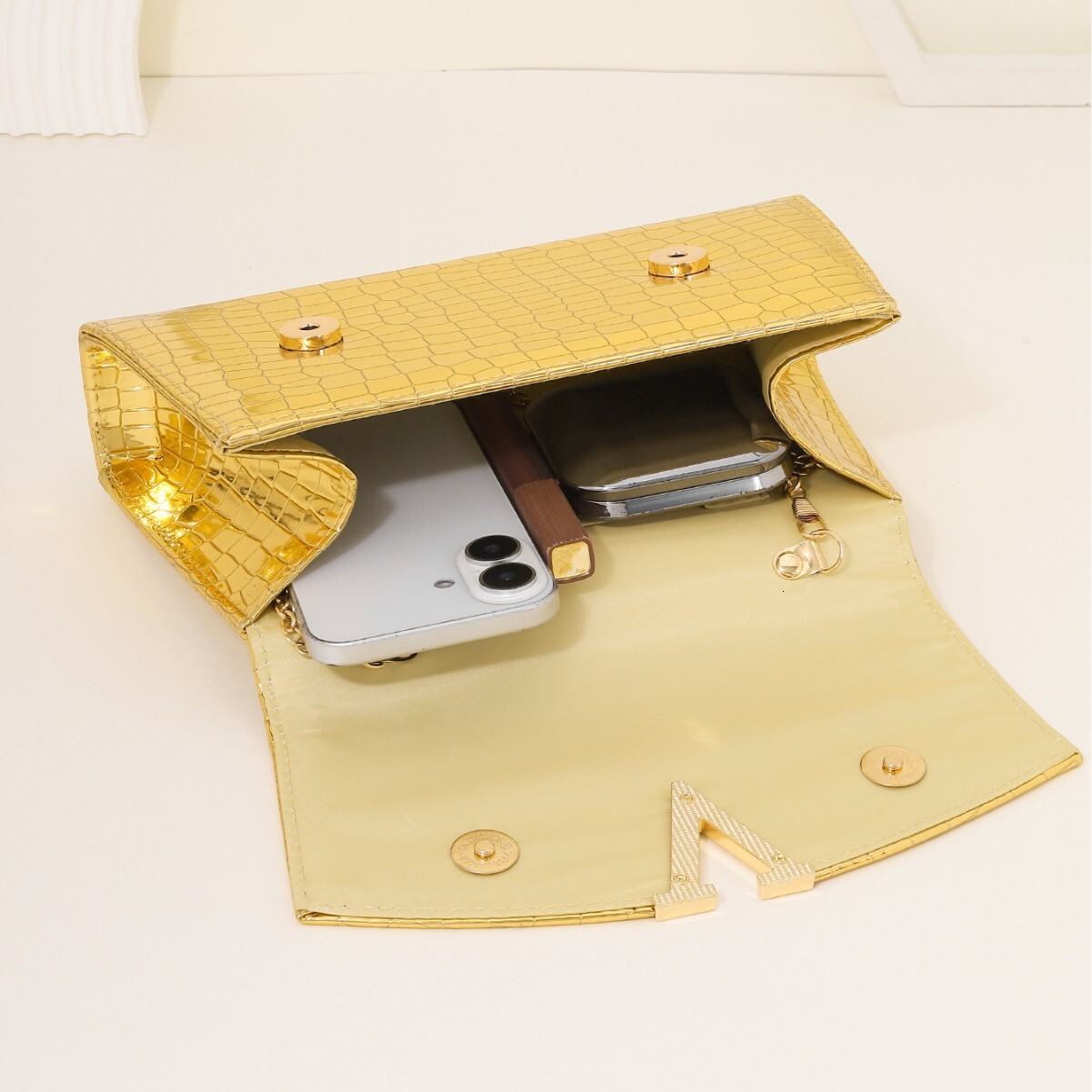 Free Shipping 2025 New Designer Bag Fashionable Women's Handbag Irregular Crocodile Leather Dinner Bag High-quality Shoulder Bag Luxury Wallet