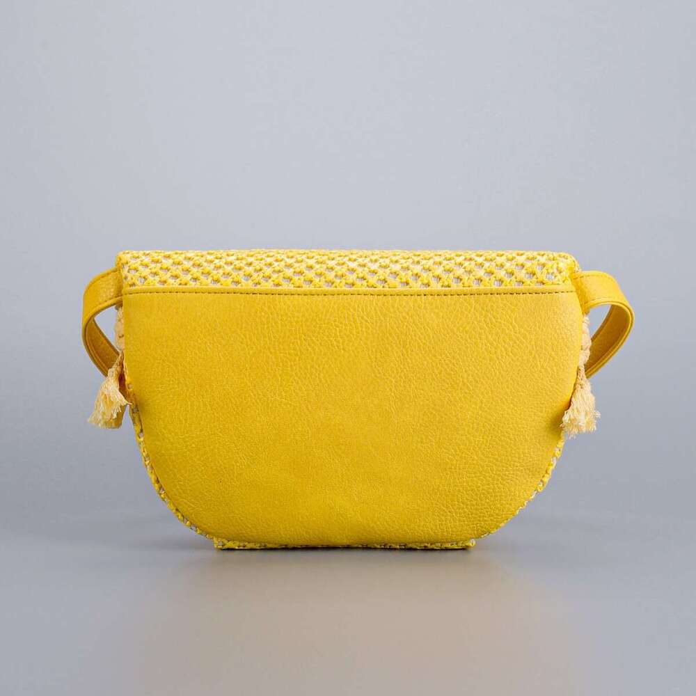 2025 New Women's bags tote bag Tassel Woven Waist Bag High-End Straw Crossbody