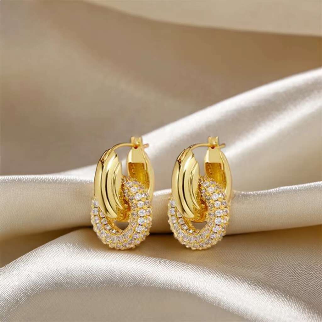 Wholesale Customization Bridal Earrings Gemstone Luxury Earrings for Women