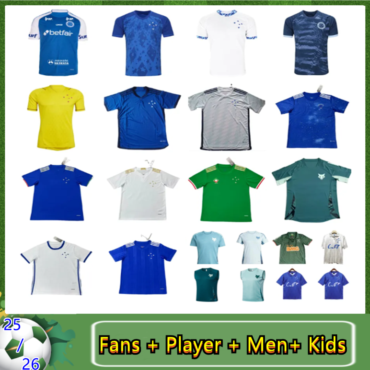 4XL 25 26 Cruzeiro Esporte Clube Soccer Jerseys Retro 1993 1994 Football Shirts 20 21 22 23 24 25 GABI BOLASIE CIFUENTES ARTHUR MARQUINHOS DUDU LAUTARO BRUNO GOMES