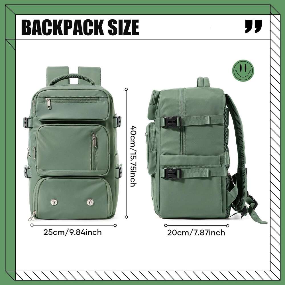 Multifunction Waterproof Travel Shoe Storage,Business Flight Approved Backpack Ryanair 40X20x25,Laptop Hand Lage Bag