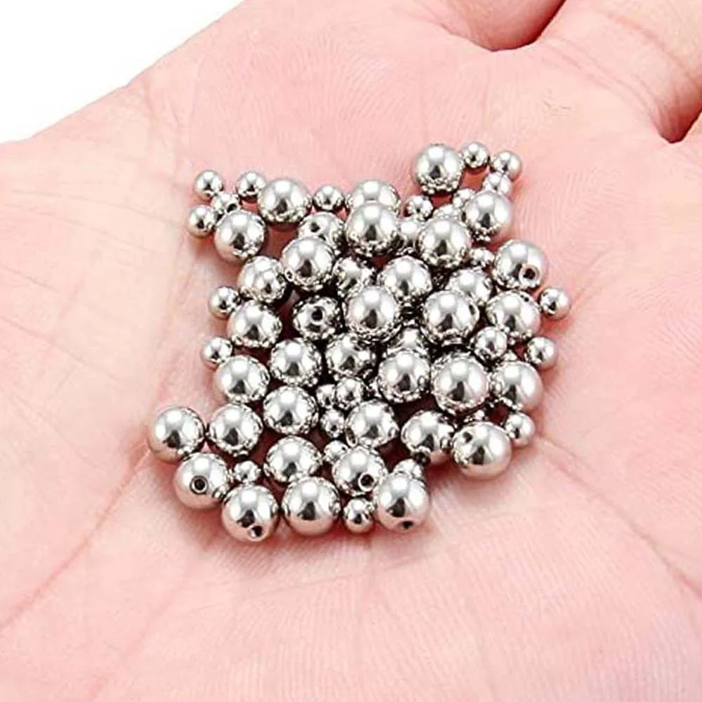 10PCS Stainless Steel Screw Replacement Piercing Ball Lot Labret Eyebrow Bulk Jewelry Accessories 250606