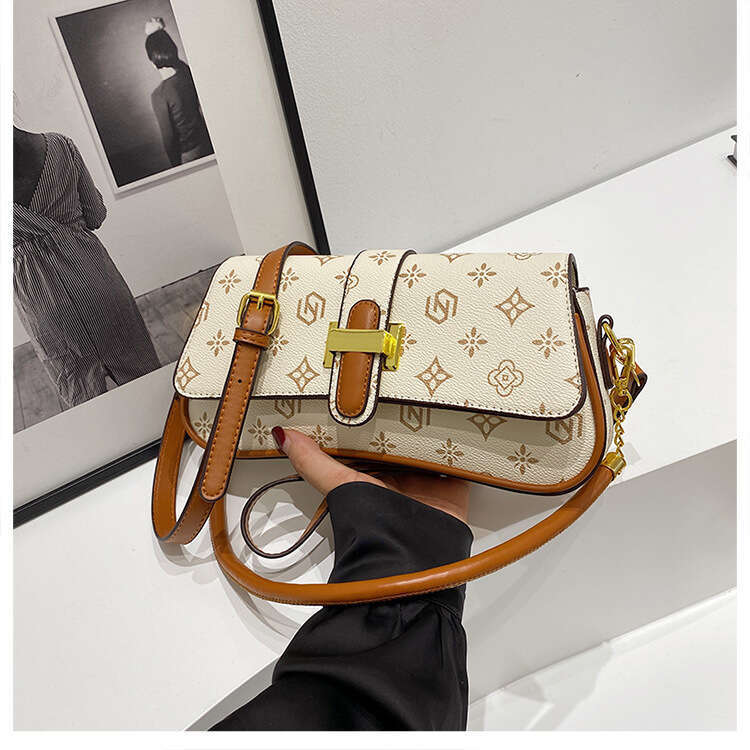 Women's 2025 New Saddle Fashionable High-end Sense Three-dimensional Detachable Double Strap Single Shoulder Crossbody Bag