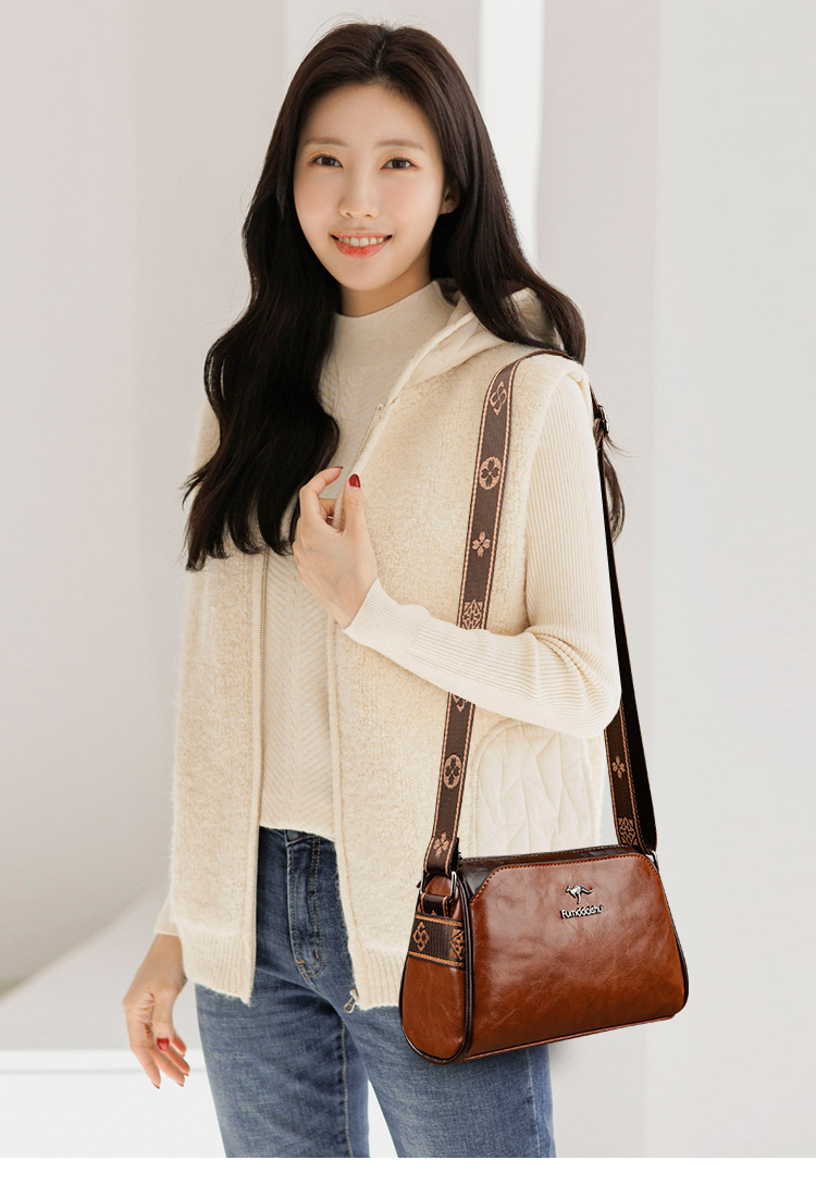 Free Shipping 2025 New Designer Bag Cross-border Fashion Luxury Wallet Retro Double-sided Lightweight Shoulder Bag High-quality Trendy Handbag