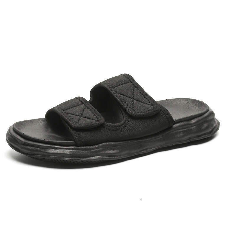 Men's Plus Size 2025 Summer New Lightweight High Elasticity Stepping Comfort Sandals Korean Fashion Trend