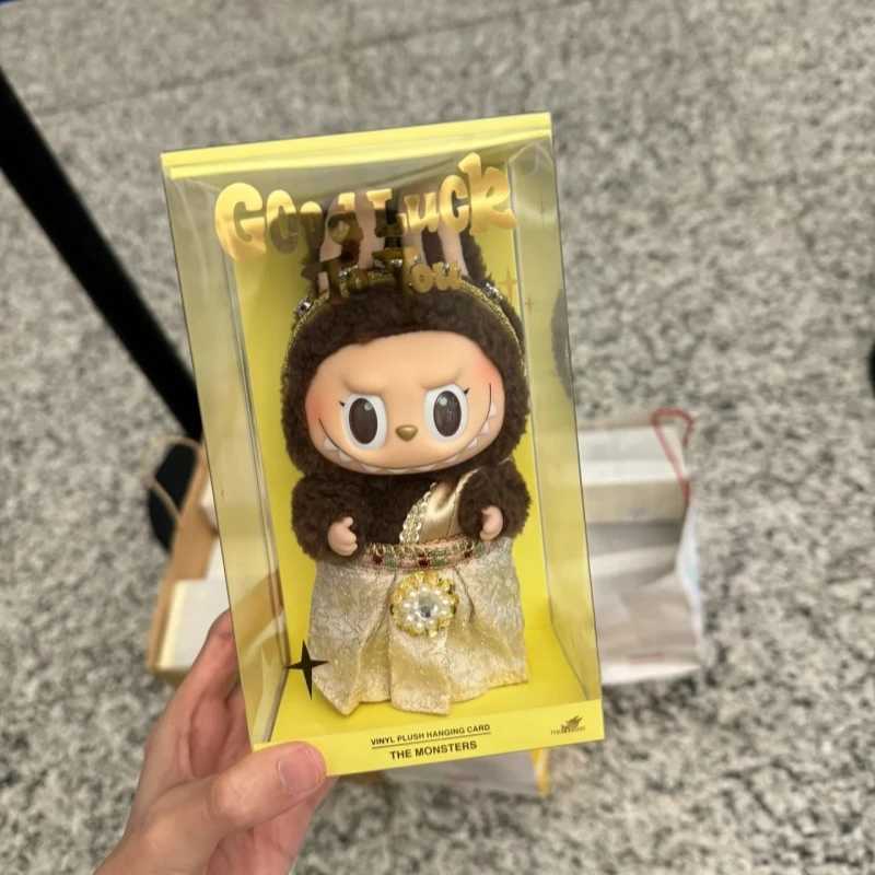 New Arrival The Monsters Labubu Good Luck To You Series Vinyl Face Doll Action Figure Keychain Pendant Replica Toy Birthday Gift Z250607