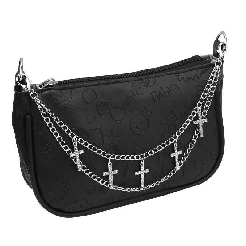 Multi-layer Metal Bag Chain DIY Handles Butterfly Heart Star Pendant Shoulder Bag Chain Replacement Bag Accessories Pearl Chain XJ250607