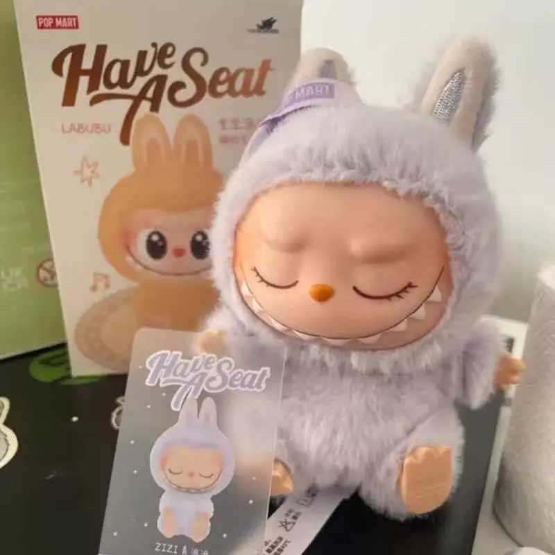 High Quality Replica V2 Sitting Party Labubu Ornament Home Decoration Crafts Christmas Gift Labubu Monster Keyring Kids Toys Z250607