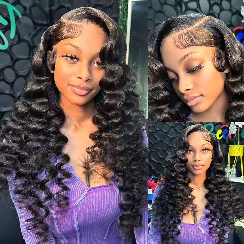 Loose Wave 3 Bundles 18 Inch Raw Virgin Unprocessed 100% Human Hair Brazilian Loose Deep Wave Human Hair Bundles Extensions Tissage Loose Peruvian Wea