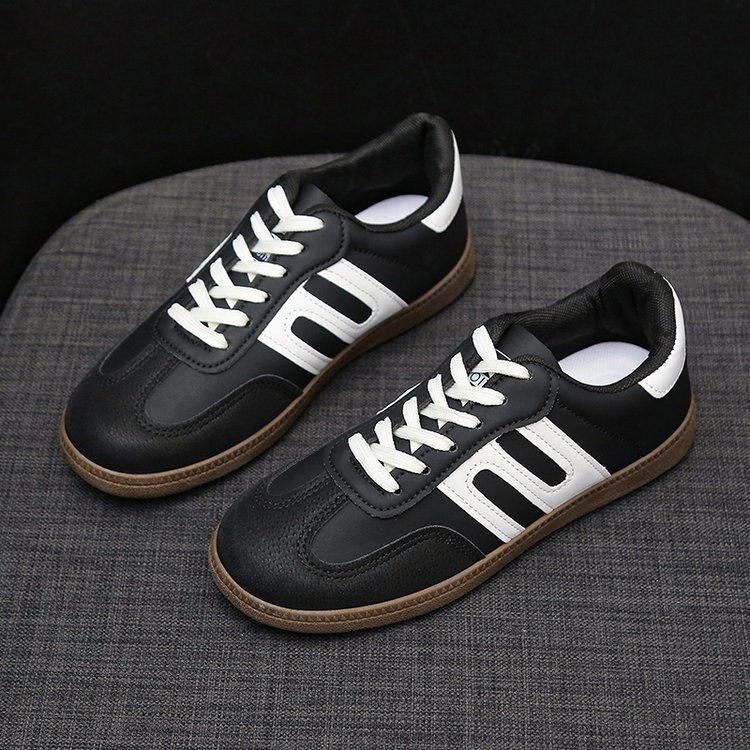 designer Shoes Export flat fashion white sneakers 2025 Spring New Style Korean version Forrest Gump shoes, German training board shoes Free shipping