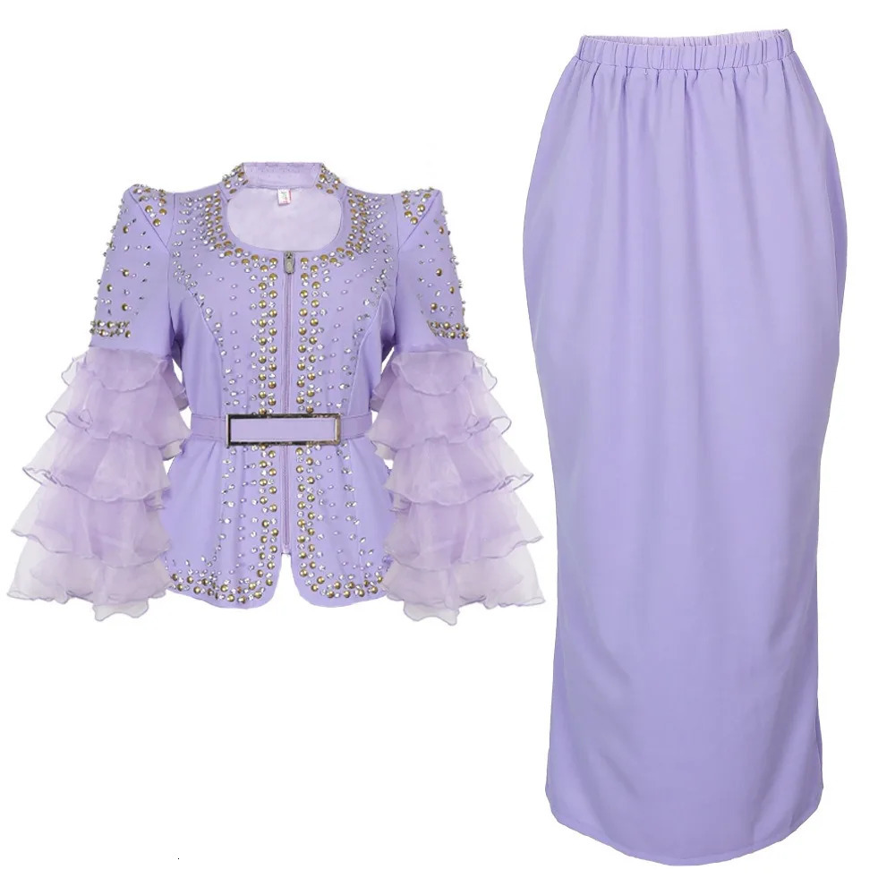 Sequin Plus Size African Party Dresses for Women Fashion Dashiki Ankara Wedding Evening Gown Elegant Christmas Muslim Maxi Dress 250603