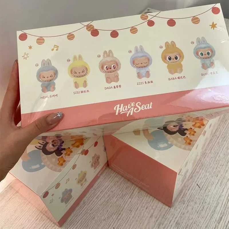 Labubu The Monsters V3 Series Mystery Box Face Anime Figure Mystery Surprise Box Kid Toys Keychain Action Figures Gift Genuine Z250607