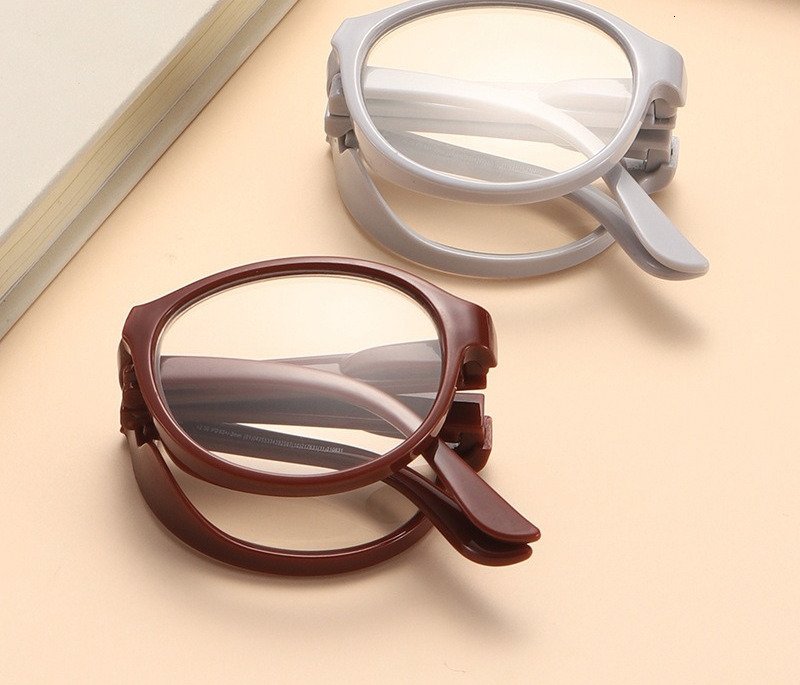New Spring Folding HD Fashionable Convenient Presbyopic for Middle-aged and Elderly High-end Reading Glasses