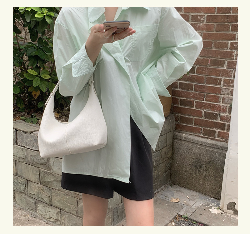 Free Shipping 2025 New Designer Bag Cross-border Multifunctional Soft Bag Simple Handbag Luxury Wallet Korean Dumplings Shoulder Bag