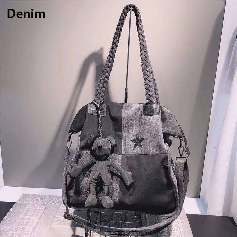 Designer Bag Fashion Cowboy Women S Crossbody For Large Capacity Vintage Travel Shoulder Bag Female Totes Handbag Bolsos Mujer Sac A Main