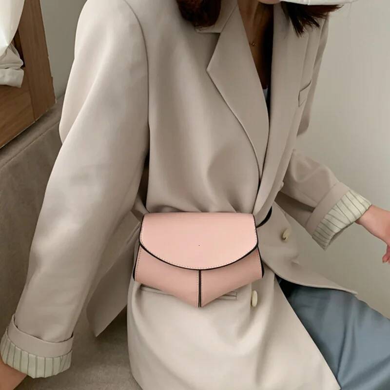 New Brand Peach Heart Waist Bags for Women Summer Chest Cute Purse Belt Bag Designer Fanny Pack Female W