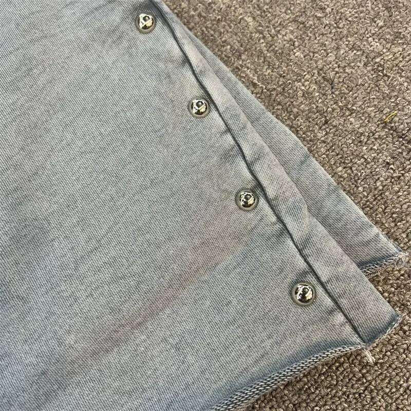 Vintage Washed Saint Hip-Hop Drawstring Sports Casual Men's Shorts