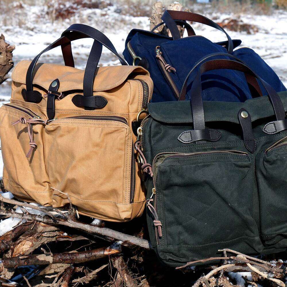 Super Quality Tailor Brando Backpack American Retro Oil Wax Canvas Handbag Heavy Waterproof Shoulder Bag with YKK zipper