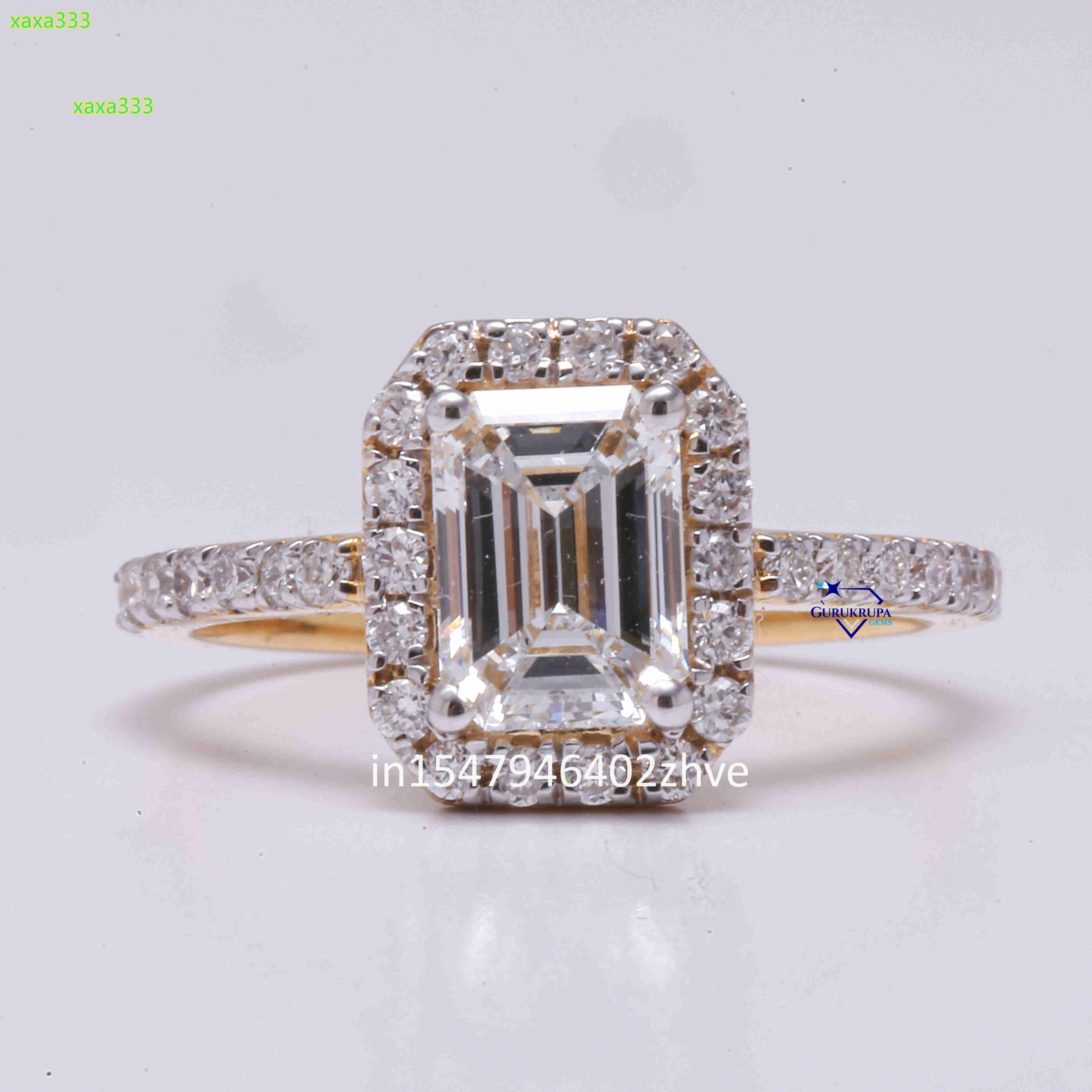 Attractive and Trendy Womens Ring Exudes Timeless Elegance Making 14 Kt Yellow Gold Lab Grown Diamond Ring in Vvs Clarity