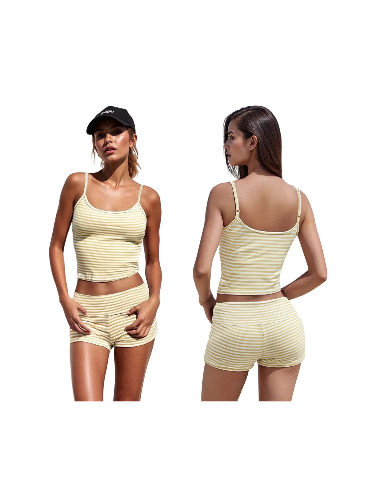 Womens 2-piece Summer Set Floral Print Off Shoulder Crop Top and High Waist Shorts for Beach Vacation Outfits