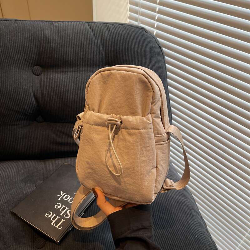 INS Canvas Women's Phone Versatile Casual Lightweight Crossbody Korean Style Niche Design Water Bottle Bag