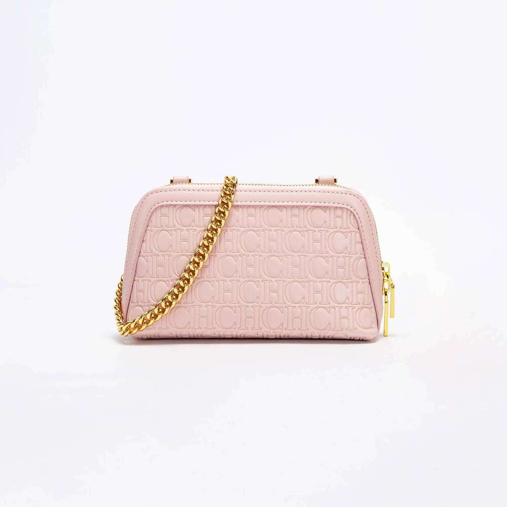 2025 New Fashion Minimalist Versatile Letter Print Design Women's Shoulder Solid ColorExquisite Chain Bag