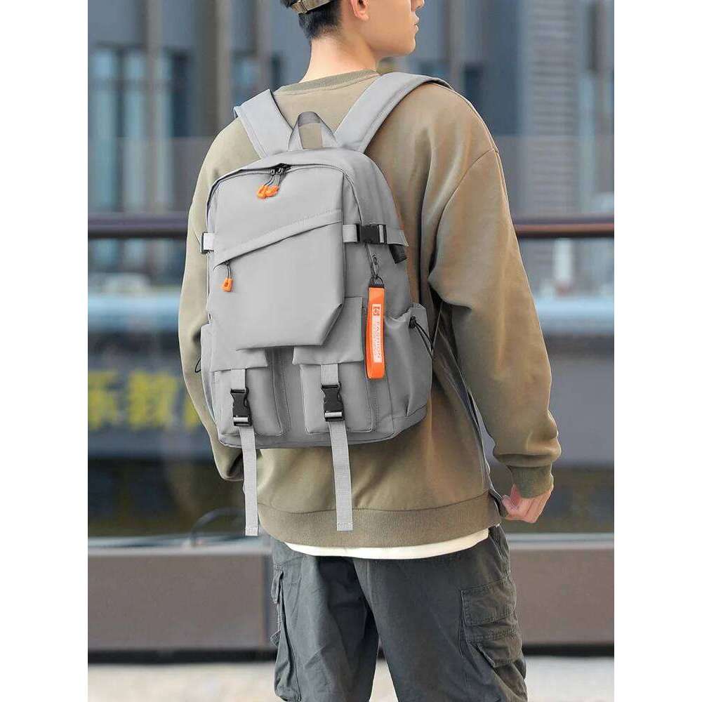 Men's High Quality 15.6 Laptop Backpack High-Capacity Waterproof Travel Bag Fashion School Backpacks For Men