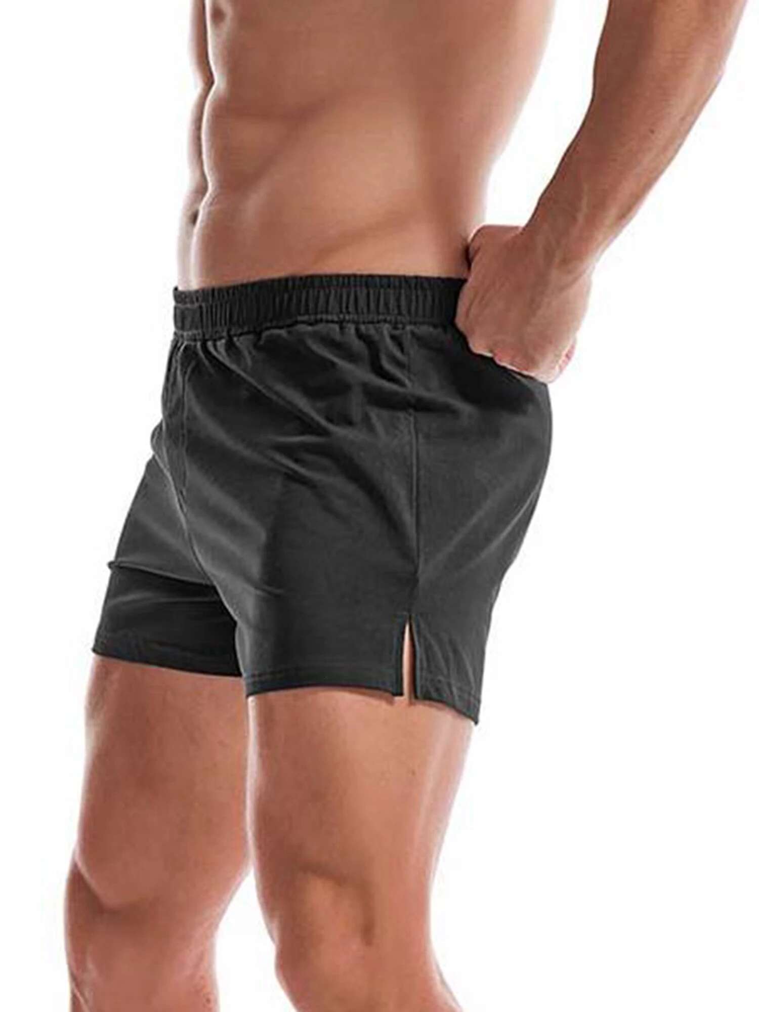 Mens Athletic Shorts Breathable Quick Dry Running Shorts with Pockets for Gym Sports Training and Outdoor Activities