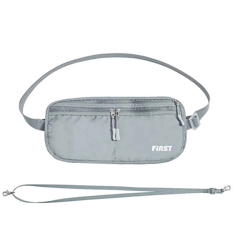 Foldable Women Sports Waist Bag UltraThin Waterproof LargeCapacity Run Light Pouch Antitheft Packs Invisible Pack 250605