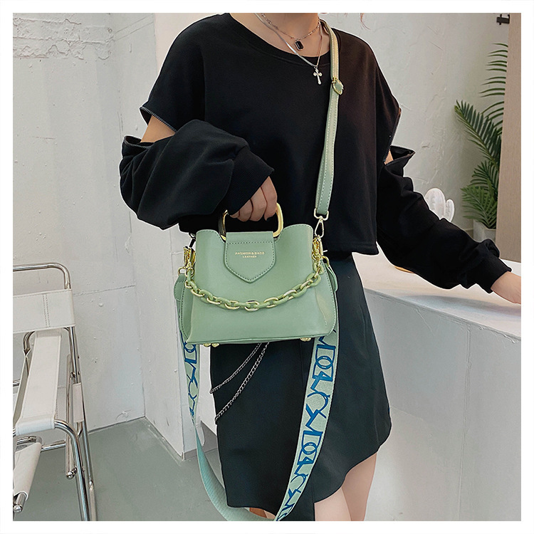 Free Shipping 2025 New Designer Bag Cross-border Luxury Wallet Trendy Bucket Bag Korean Style Single Shoulder Chain Bag Handbag Large Capacity Commuti
