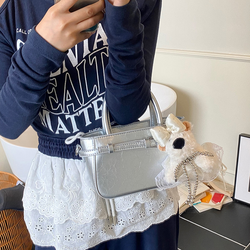 designer Summer Simple Handbag for Women 2025 New Trendy Fashion Korean Style Small Tote Bag Versatile Shoulder Bag Bucket Bag