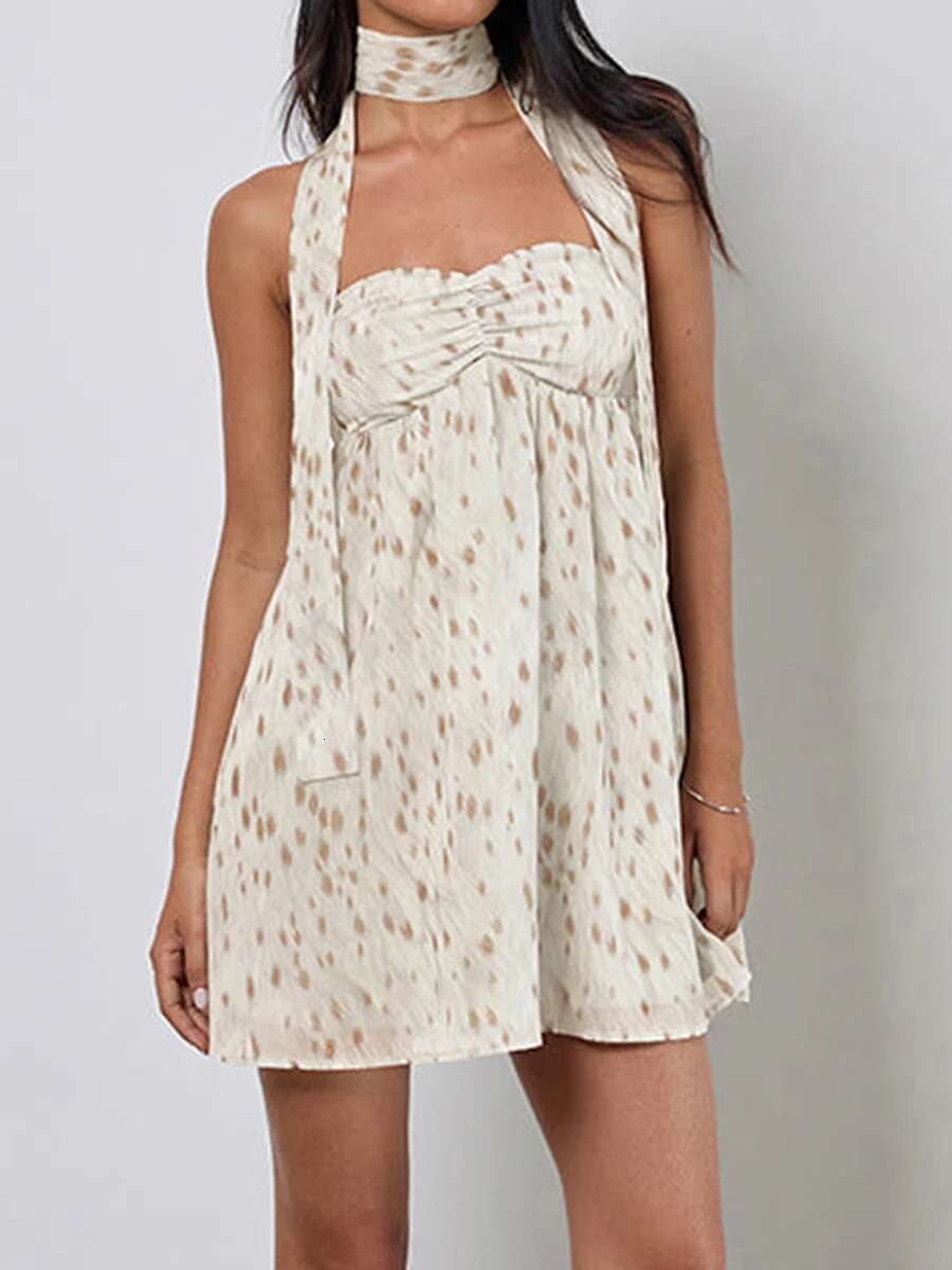 Elegant Floral Print Off-shoulder Dress with Ruffled Hemline and Matching Belt for Womens Summer Fashion