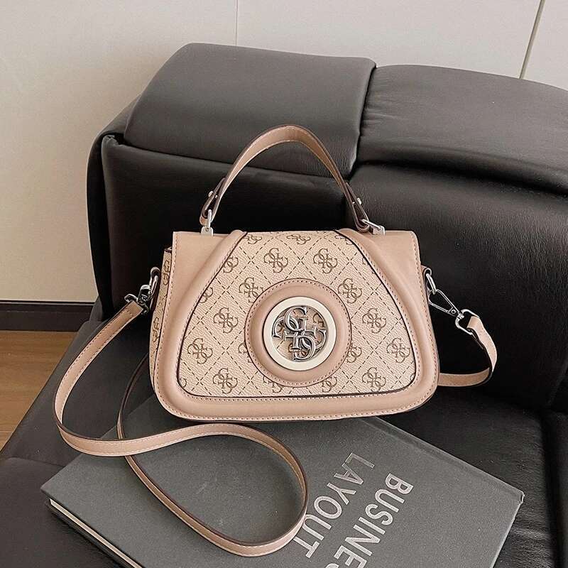 Brand Messenger Bag For Women Genuine Leather Crossbody Shoulder Handbag Ladies Designer Purse