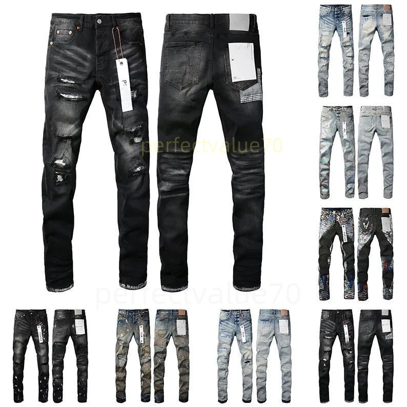 Trendy Branded Men's Ripped Jeans - Comfortable Grey Work & Casual Wear