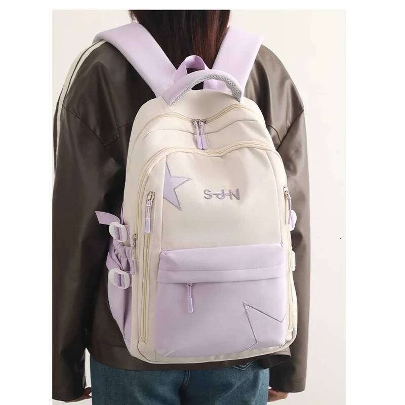 New Woman Backpack School Book Bags For Teenage Girls Men Haruku Female College Bag leisure BagPack Travel Large backpack