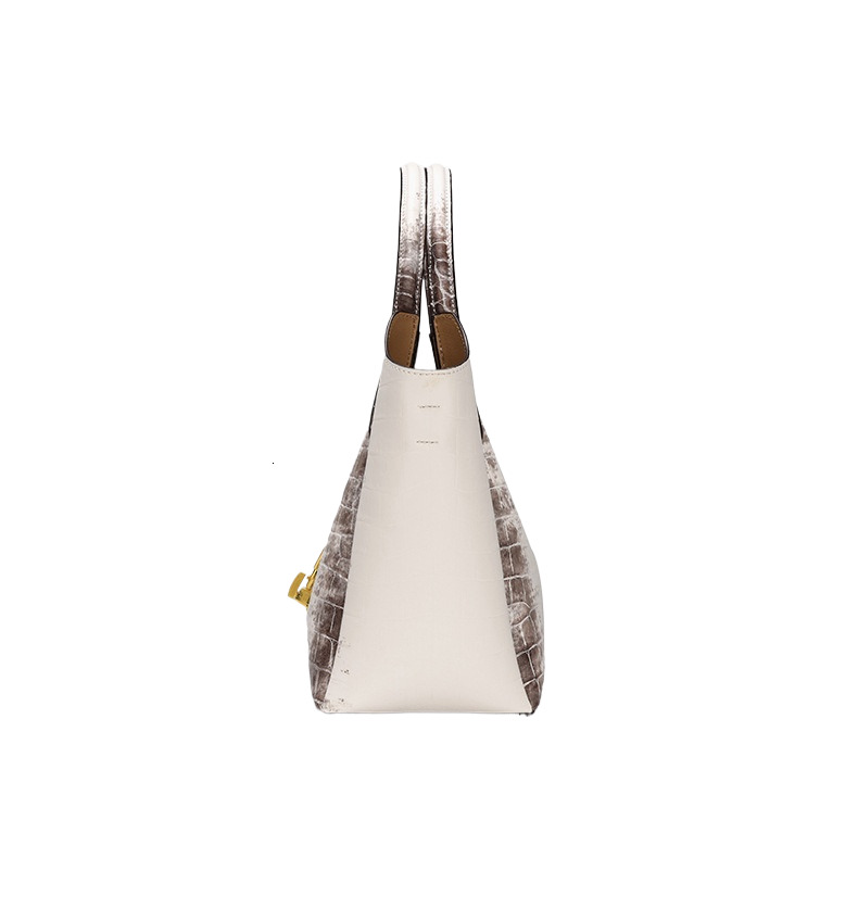 Free shipping High-Quality Niche Design Designer bags Crocodile Pattern Bag 2025 New Women's Fashion Versatile Shoulder Luxury Underarm Bucket Ba