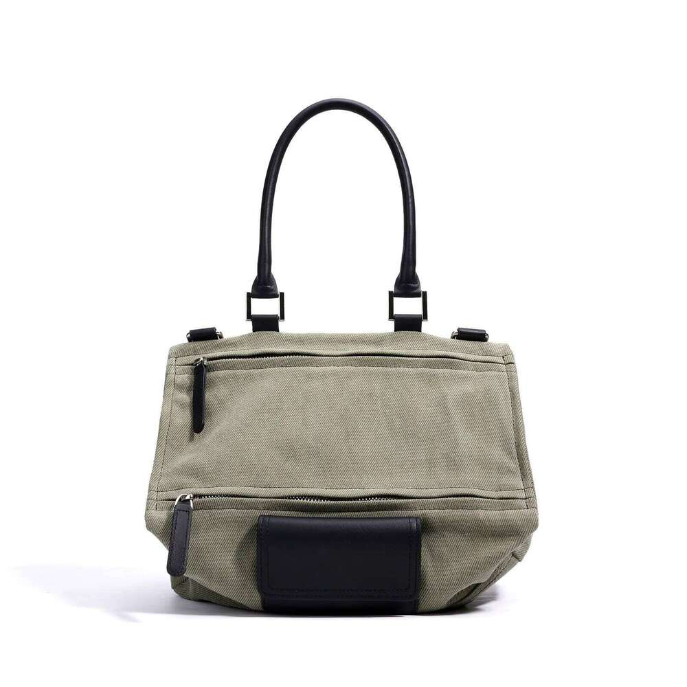 Motingsome 2025 New Woman Bag Niche Design Nylon Oversized Shoulder Handbag Linen Large-Capacity Holiday Vacation Bags