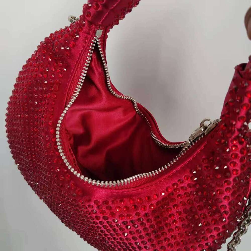 2025 New Red/Black Bridal Wedding Purse Party Evening Handbag For Women