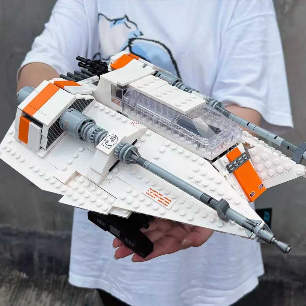 UCS 1006pcs Ideas Snowfighter Battle Fighter Model Building Blocks Toy Easter plan 75144 10129 21802 Valentine STAR Gift Set Z250607