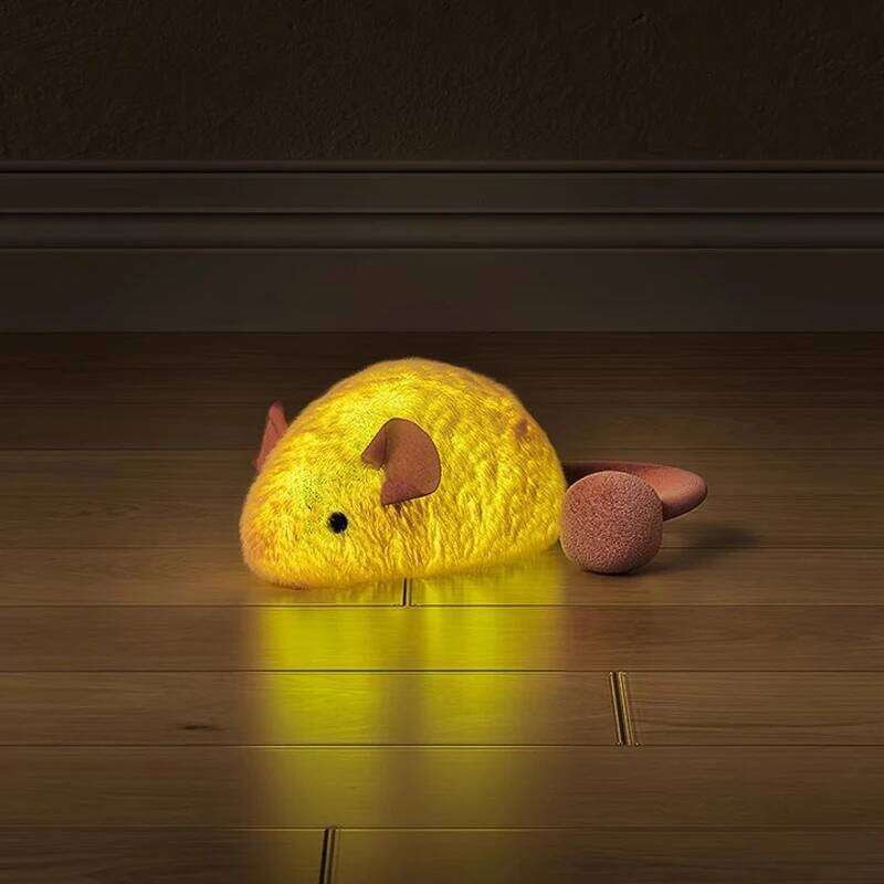 New Mouse Cat Chew Boredom Interactive Kitten Game Indoor Plush Mice Luminous Toys For Cats