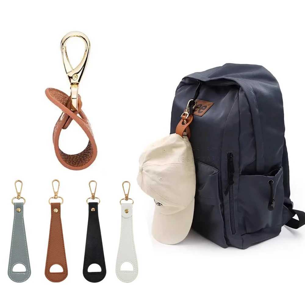 1PCS PU Leather Bag Buckle Travel Hat Clip Golf Baseball Hat Clip Summer Hat Strap Towel Glove Storage Wallet Buckle Latch Clip XJ250607
