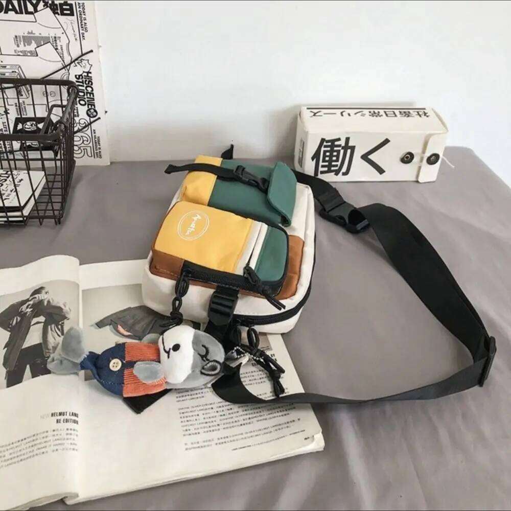 Nylon Men Large Capacity Chest Pack Casual Sling Sports Male Shoulder Outdoor Crossbody Bag