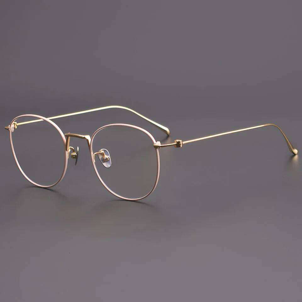 New Women's Myopia Reading Computer Ultra Light Fashion Optical Eyeglass Frame Titanium Men's High Quality Prescription Glasses