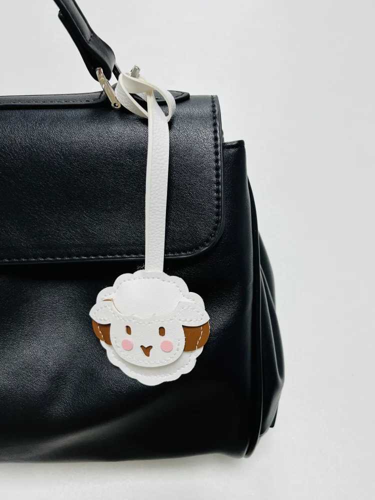 Classic Lamb Sheep Bag Pendant Key Chain Trend Quality Leather Sheep Animal Bag Backpack Charms Key Jewelry Accessories Keychain XJ250607