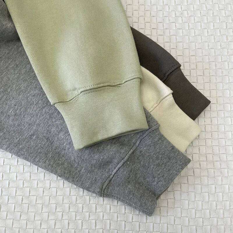 2025 Classic Design Men's Cotton Hoodies Back Two Rows 3D Rubber Letter Hooded Sweaters Couple High Street Loose Hoo