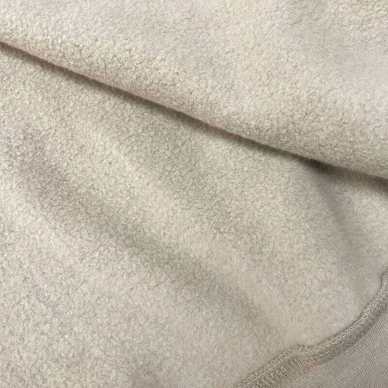 Trendy Men's Zipper Hoodies Classic Double Line Chest Two Rows Letter Hoodie Brand Couple High Street Loose Coat Top