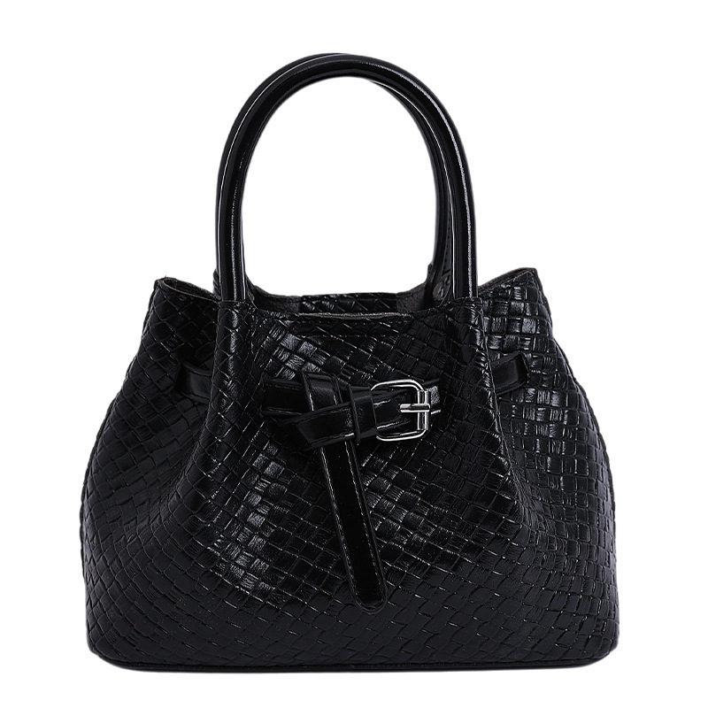 designer Niche Handheld Woven Pattern Bag for Women 2025 New Summer Fashion Versatile High-Quality Texture Basket Crossbody Bag