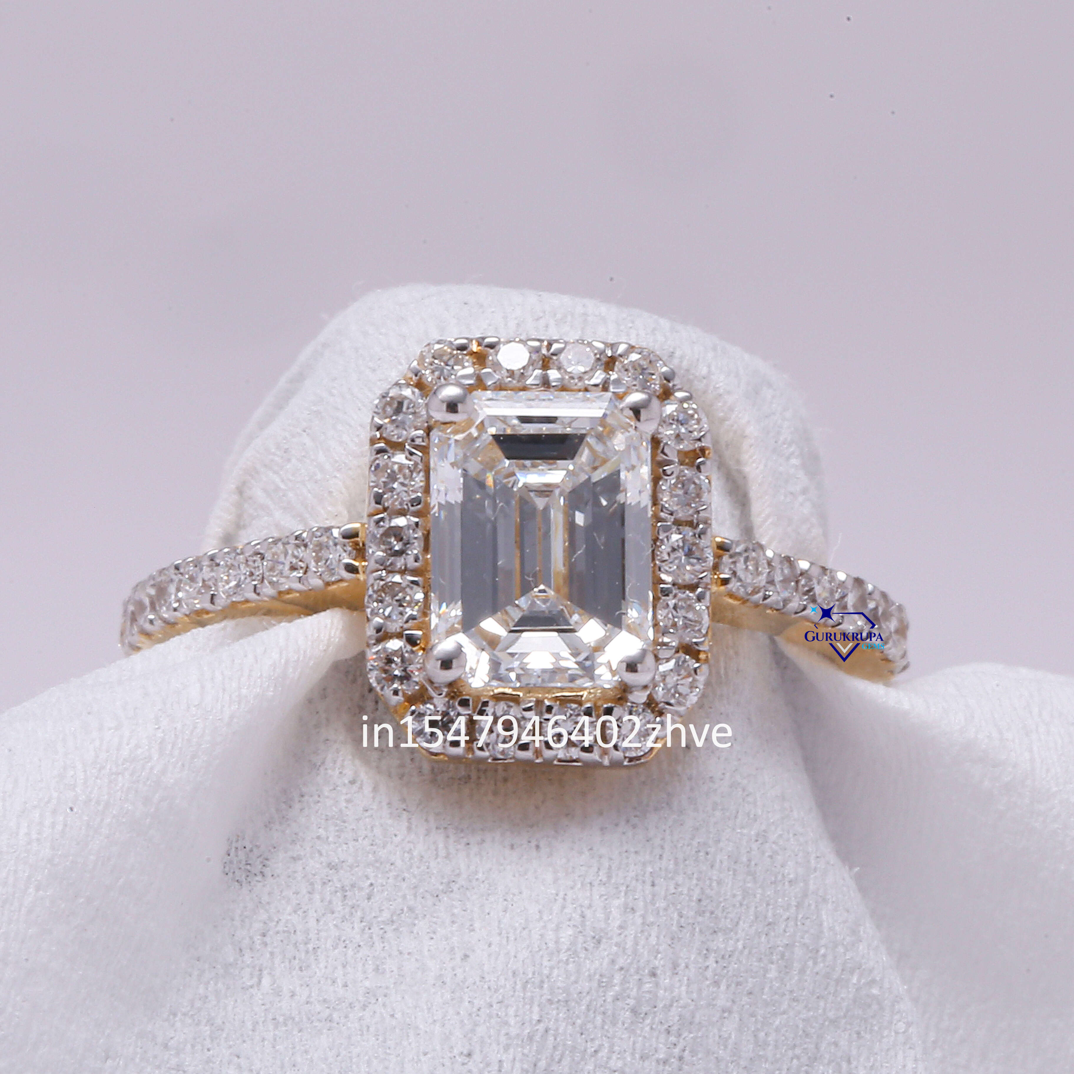 Attractive and Trendy Womens Ring Exudes Timeless Elegance Making 14 Kt Yellow Gold Lab Grown Diamond Ring in Vvs Clarity
